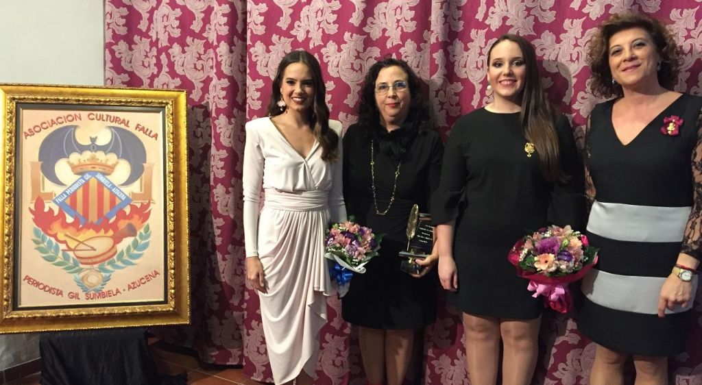  Lola Soriano fue galardonada con el ‘Premio Periodista Gil Sumbiela’ 