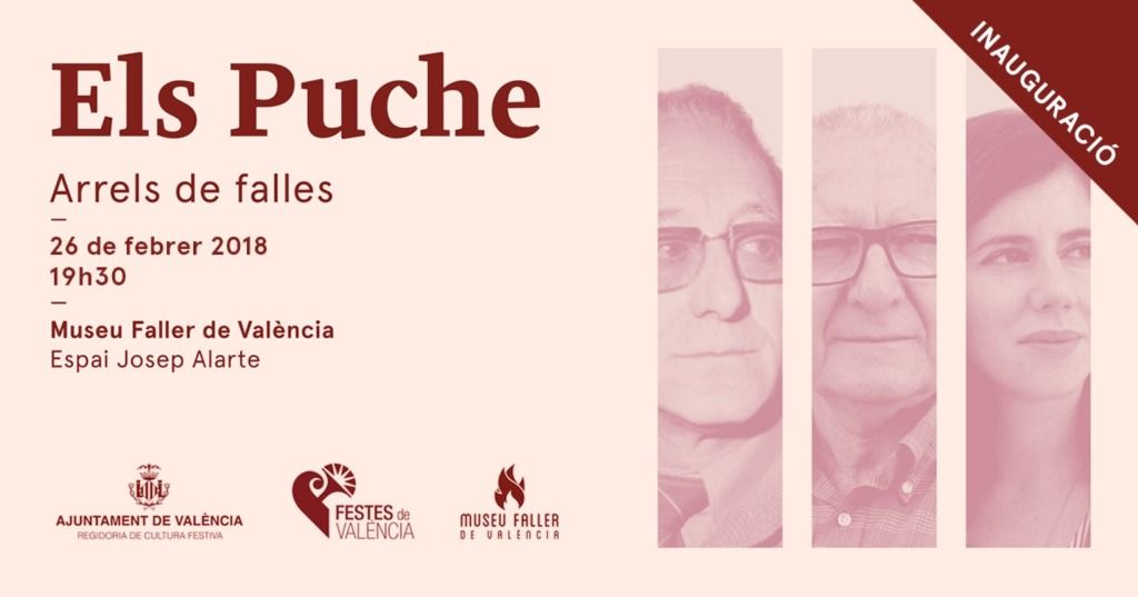  Las salas del Museo Fallero acogen una nueva exposición “Puche, raíces de fallas”