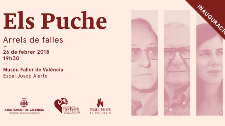 Las salas del Museo Fallero acogen una nueva exposición “Puche, raíces de fallas”