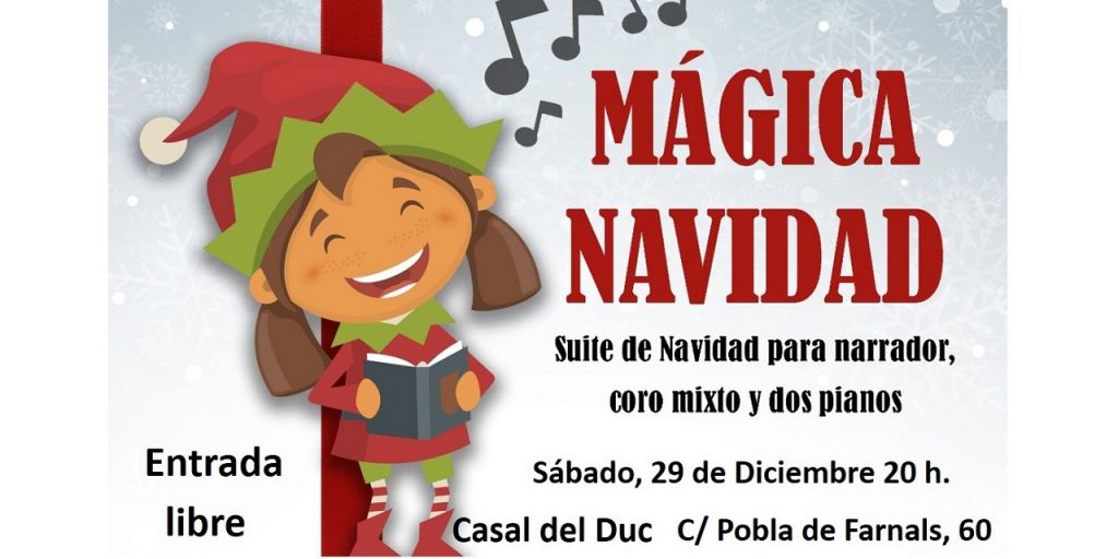  La falla Duque de Gaeta os invita a disfrutar de su “Mágica Navidad” el sábado 29 de diciembre