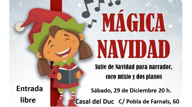 La falla Duque de Gaeta os invita a disfrutar de su “Mágica Navidad” el sábado 29 de diciembre