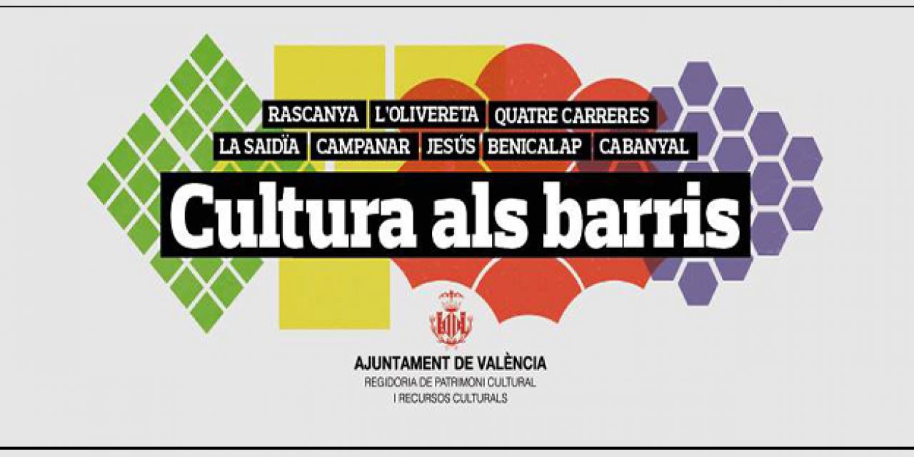  “CULTURA ALS BARRIS” CONTINÚA ESTE FIN DE SEMANA A SANT MARCEL·LÍ, ARRANCAPINS, SANT ANTONI, NATZARET Y MALILLA