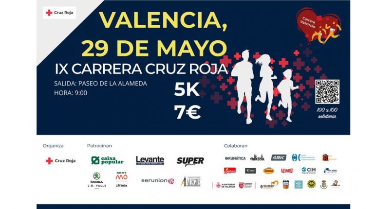 Cruz Roja reclama máxima participación en su 9ª Carrera del 29 de mayo