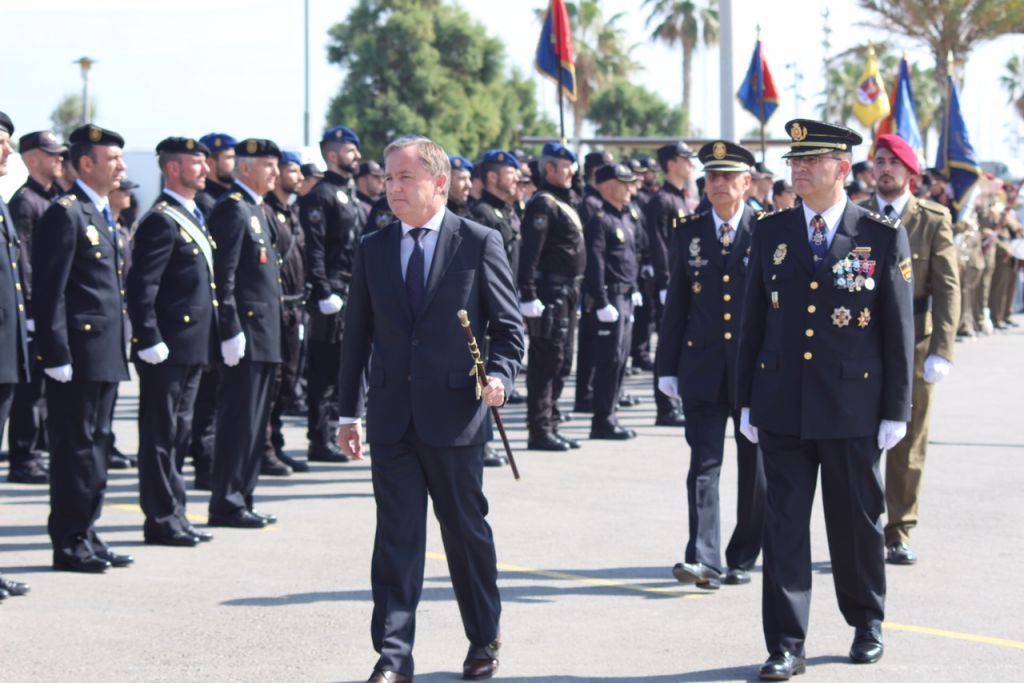  El delegado de Gobierno agradece el trabajo de las Fuerzas y Cuerpos de Seguridad del Estado 