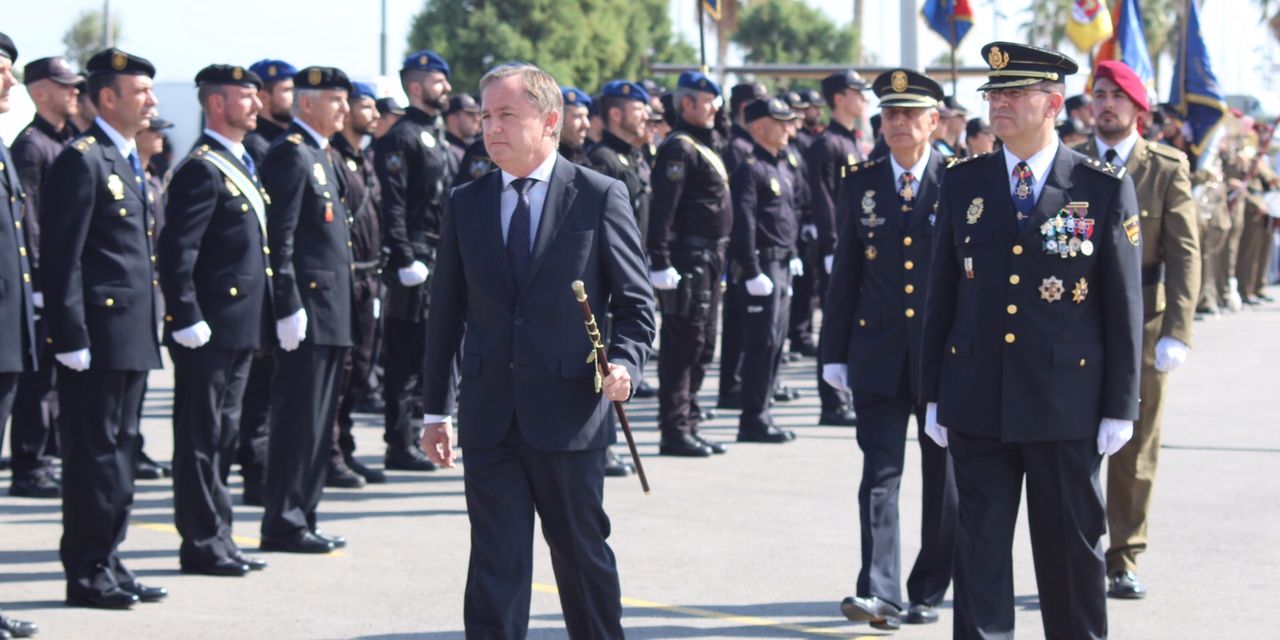  El delegado de Gobierno agradece el trabajo de las Fuerzas y Cuerpos de Seguridad del Estado 