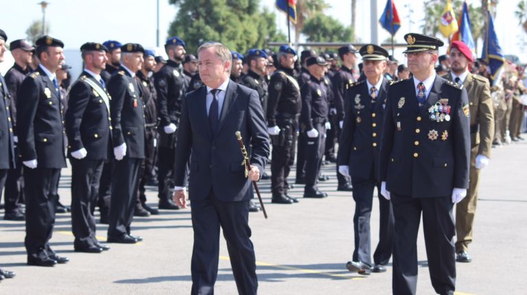 El delegado de Gobierno agradece el trabajo de las Fuerzas y Cuerpos de Seguridad del Estado 