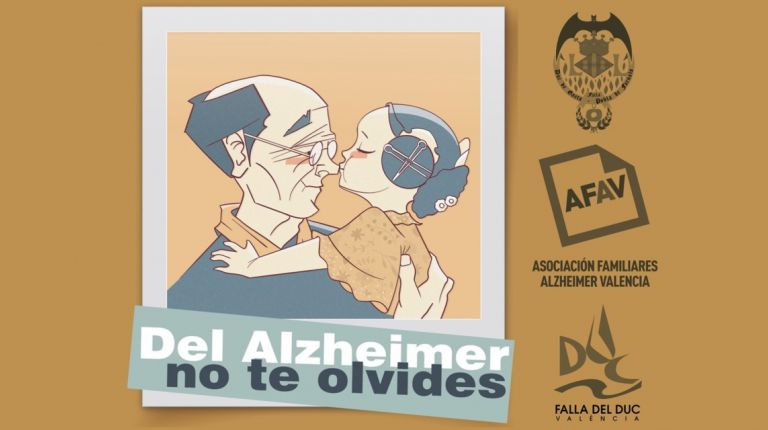 La Falla Duque de Gaeta organiza una campaña de sensibilización social junto con AFAV 