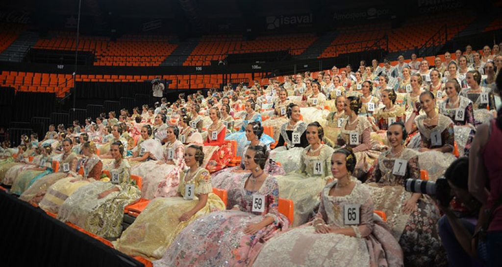  Candidatas a Fallera Mayor Infantil de Valencia 2018