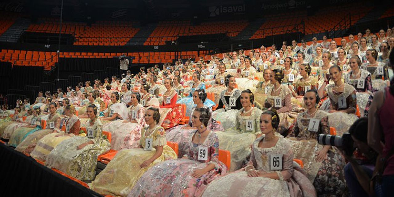  Candidatas a Fallera Mayor Infantil de Valencia 2018