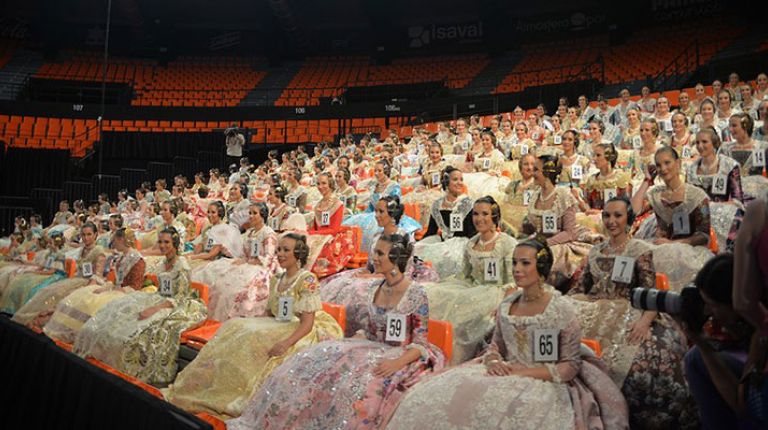 Candidatas a Fallera Mayor Infantil de Valencia 2018