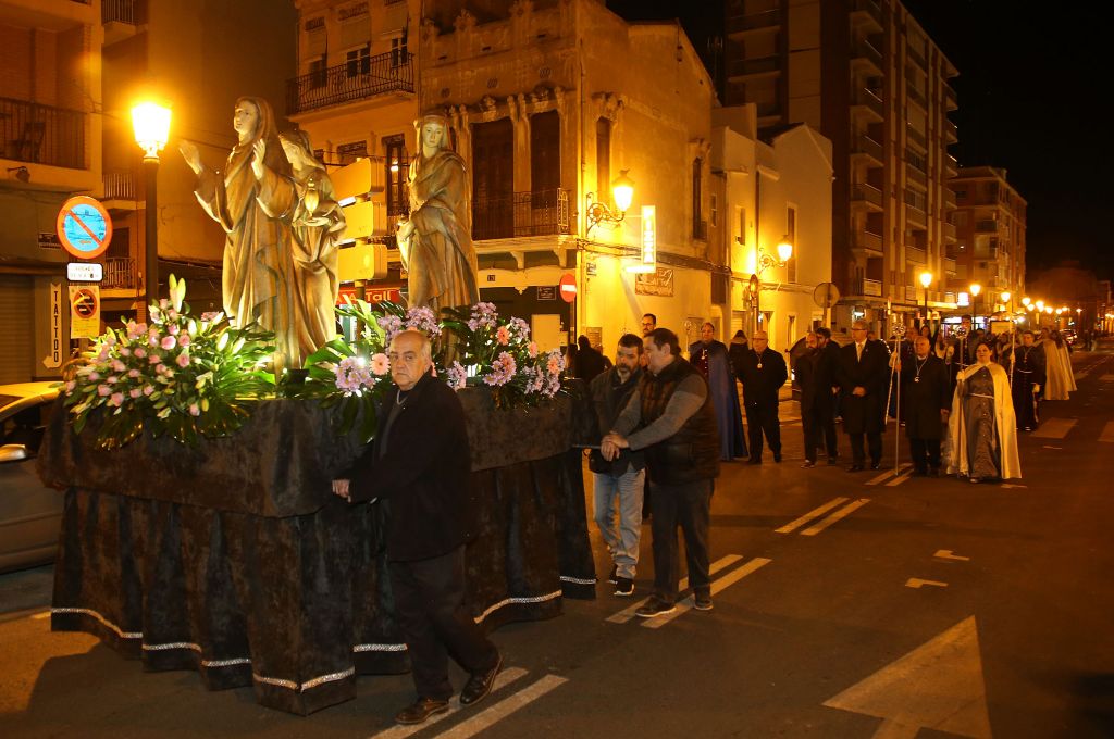  La nueva Hermandad de la Misericordia procesiona por primera vez en la Semana Santa Marinera