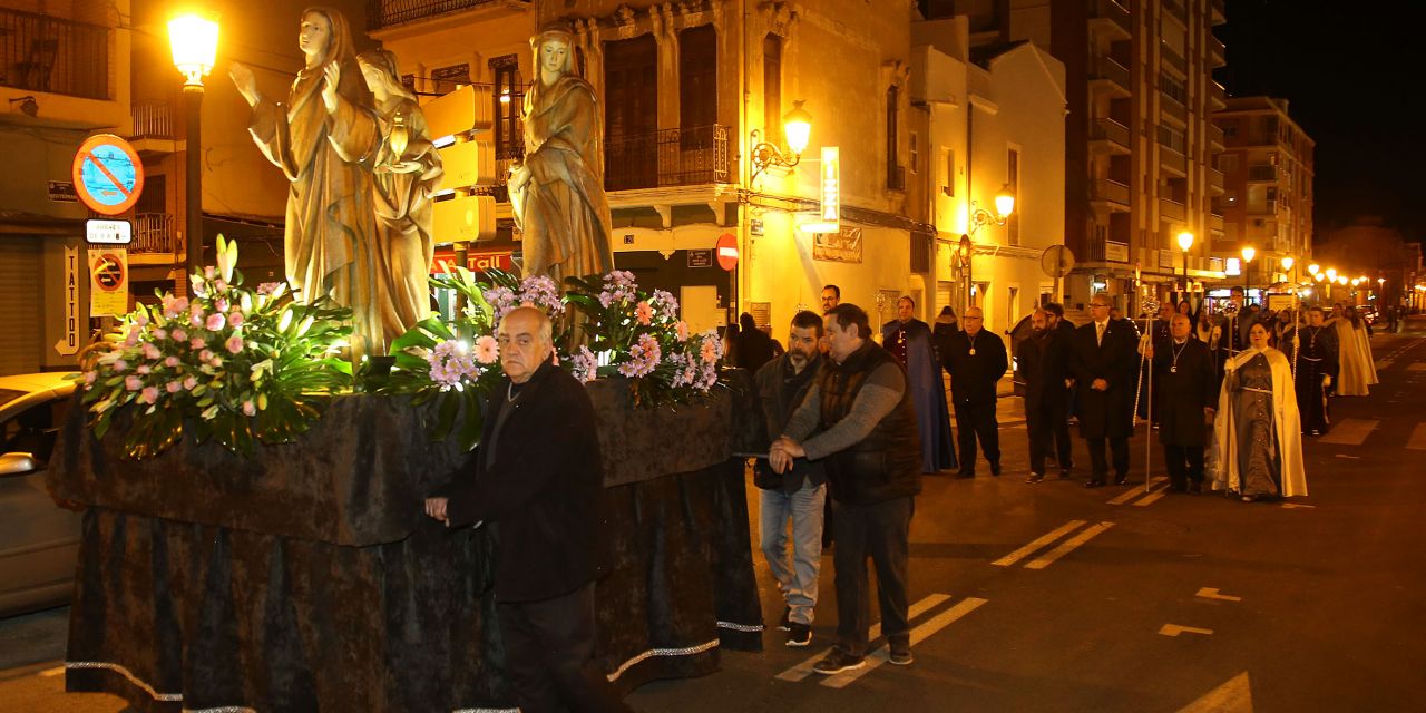  La nueva Hermandad de la Misericordia procesiona por primera vez en la Semana Santa Marinera