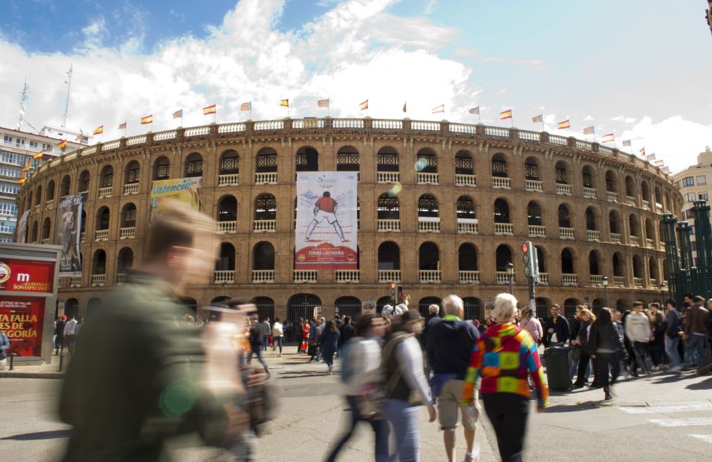  Así se ha transformado la plaza de toros en 5 días para acoger la Davis