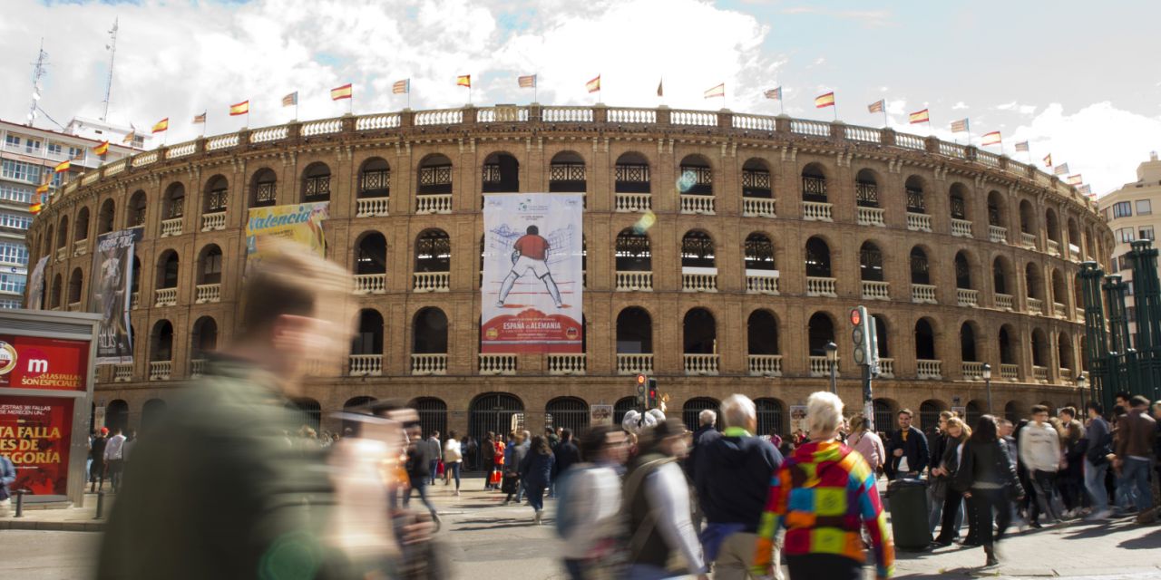  Así se ha transformado la plaza de toros en 5 días para acoger la Davis