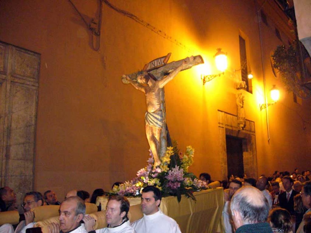  La procesión del Cristo de las Penas con imágenes del siglo XII recorrerá las calles del centro de Valencia el Jueves Santo