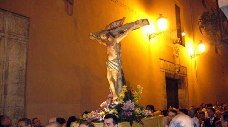 La procesión del Cristo de las Penas con imágenes del siglo XII recorrerá las calles del centro de Valencia el Jueves Santo