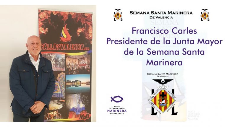 Entrevista Paco Carles, presidente de la Junta Mayor de la Semana Santa Marinera: “La religiosidad es el fundamento de la Semana Santa Marinera, pero además hay un patrimonio y una cultura”.