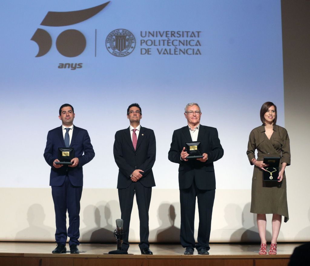  VALÈNCIA RECIBE LA MEDALLA DE LA UNIVERSITAT POLITÈCNICA DE VALÈNCIA