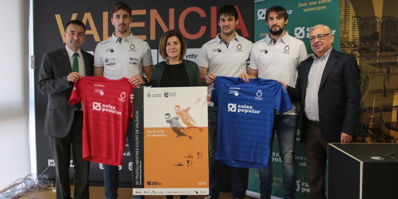  EL TRINQUET DE PELAYO ACOGE ESTE JUEVES EL XII TROFEO MESTRES DE PILOTA CIUTAT DE VALÈNCIA