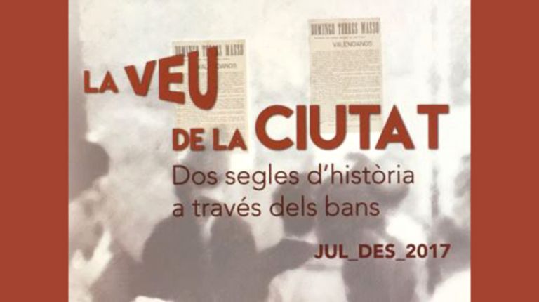  Exposición, La voz de la ciutat, en el Museu d’Història de València