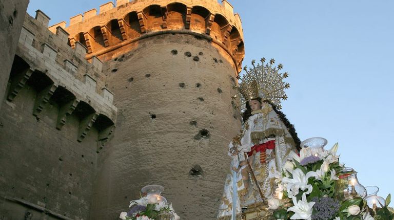 fiestas a la Virgen de los Desamparados