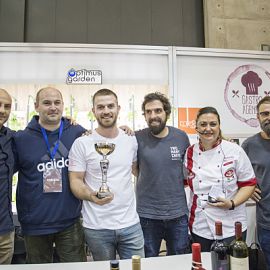  Christian Pierotto gana el I Campeonato de Pizza Profesional de la Comunitat Valenciana en Gastrónoma 2018 