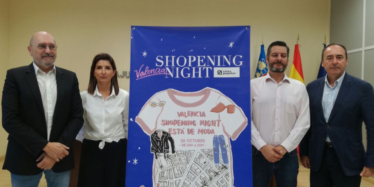   “VALÈNCIA ESTÁ DE MODA”: ESTE JUEVES SE CELEBRA LA XII EDICIÓN DE LA SHOPENING NIGHT 