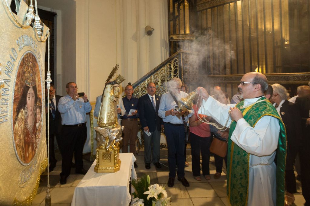  Murcia conmemora el 60 aniversario de la riada de Valencia ante la Virgen de la Fuensanta