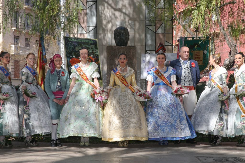  La falla Pintor Segrelles de València homenajea al ilustre pintor valenciano