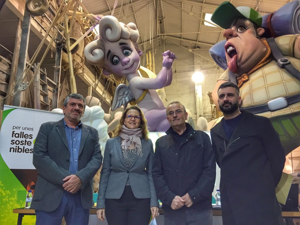  El AYUNTAMIENTO TRABAJA PARA CONSEGUIR LAS FALLAS MÁS SOSTENIBLES