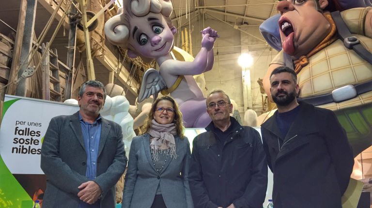 El AYUNTAMIENTO TRABAJA PARA CONSEGUIR LAS FALLAS MÁS SOSTENIBLES