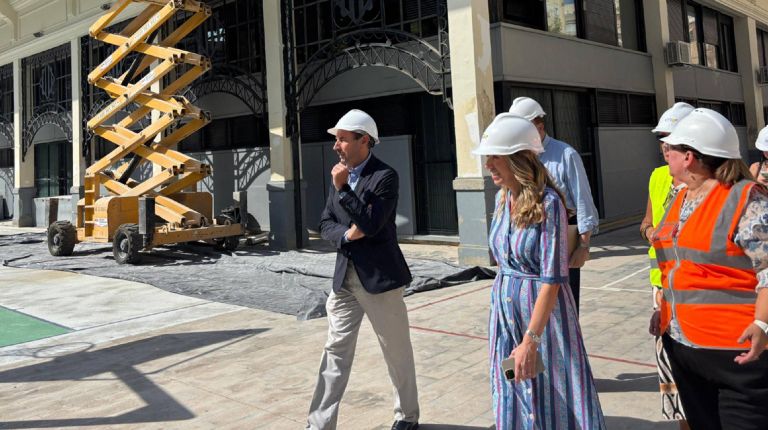Las obras de rehabilitación del complejo municipal de Abastos siguen a buen ritmo y acabarán en el plazo previsto