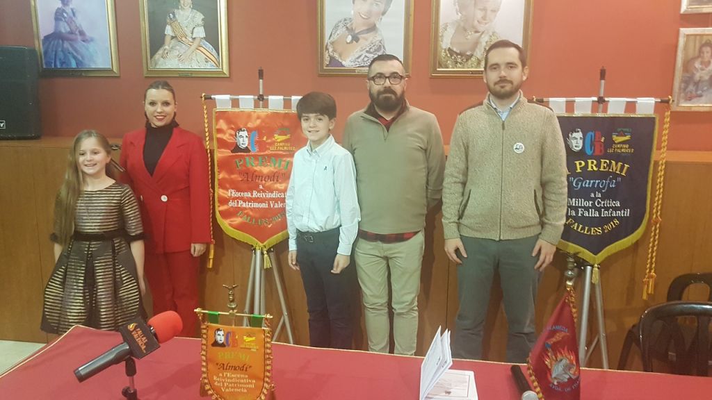  La Falla de Les Arts acoge la presentación de los Premios Bernat i Baldoví