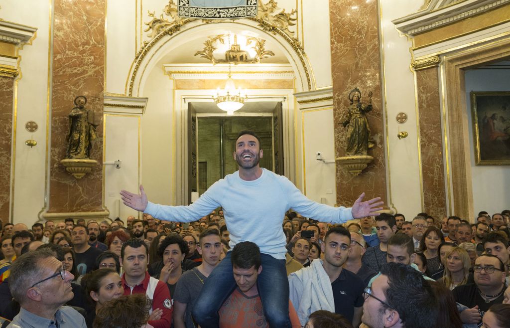  FOTOGRAFIAS MISA DE DESCOBERTA, EN LA BASILICA DE LA VIRGEN