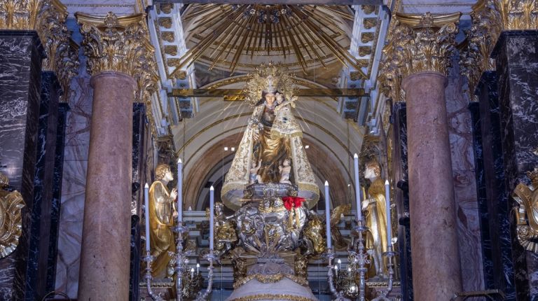 FIESTA VIRGEN DESAMPARADOS, FOTOGRAFÍAS MISA DE DESCOBERTA