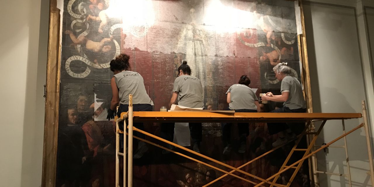  EL MUSEO DE BELLAS ARTES EVALUARÁ EL ESTADO DE CONSERVACIÓN DE LA MÁS ANTIGUA REPRESENTACIÓN DEL GOBIERNO MUNICIPAL