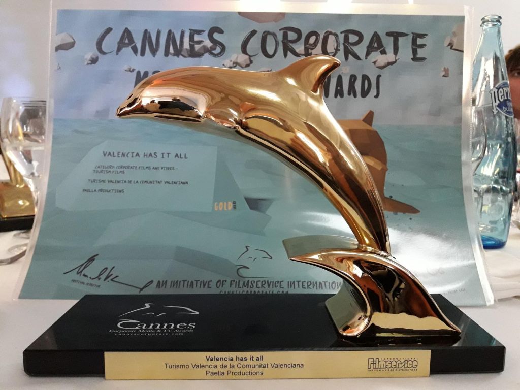  València recibe el delfín de oro en Cannes  