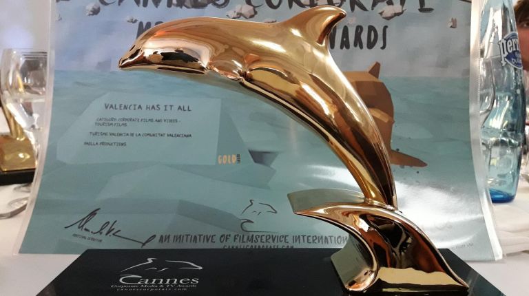 València recibe el delfín de oro en Cannes  