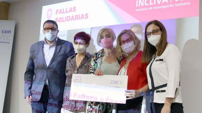 INCLIVA y Corazón Solidario contra el Cáncer agradecen la gran implicación del mundo fallero en la investigación en cáncer infantil