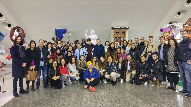 El tercer Instameet de la Exposición del Ninot se celebra con récord de participación