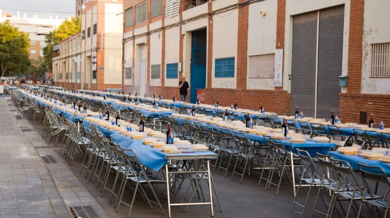 Mas de 1500 personas asistieron al sopar de la punxà