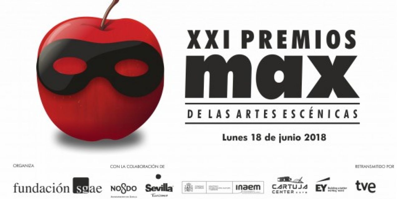  La Fundación SGAE te invita a la XXI edición de los Premios Max de las Artes Escénicas 