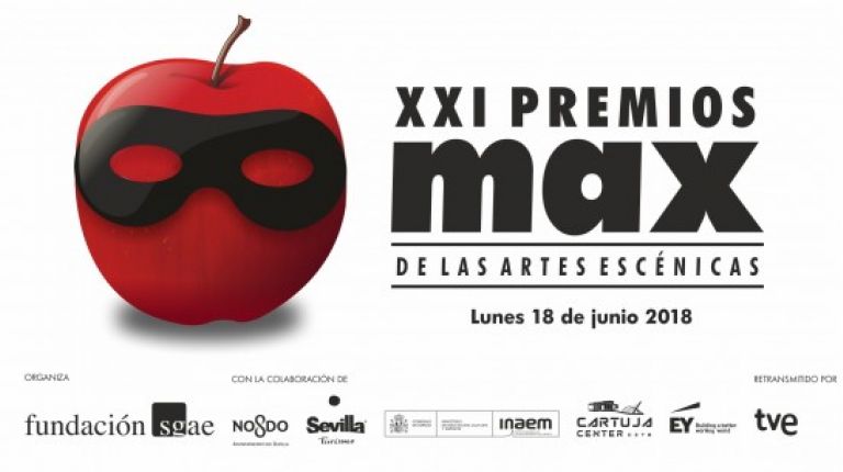 La Fundación SGAE te invita a la XXI edición de los Premios Max de las Artes Escénicas 