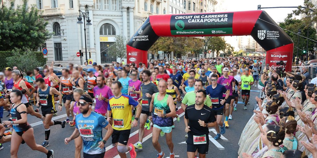  La XVI Volta a Peu de les Falles cierra el XXI Circuit Caixa Popular de Carreres Ciutat de València