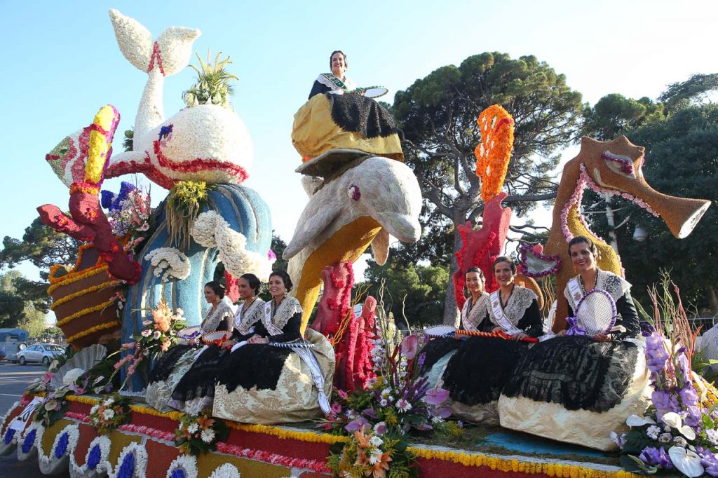  La Carroza con el lema,'La mar', premio Barón de Cortes 2018