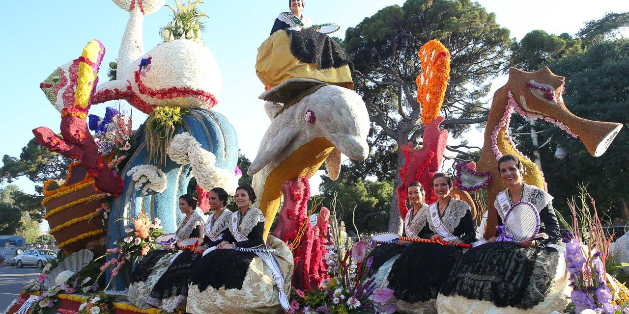  La Carroza con el lema,'La mar', premio Barón de Cortes 2018