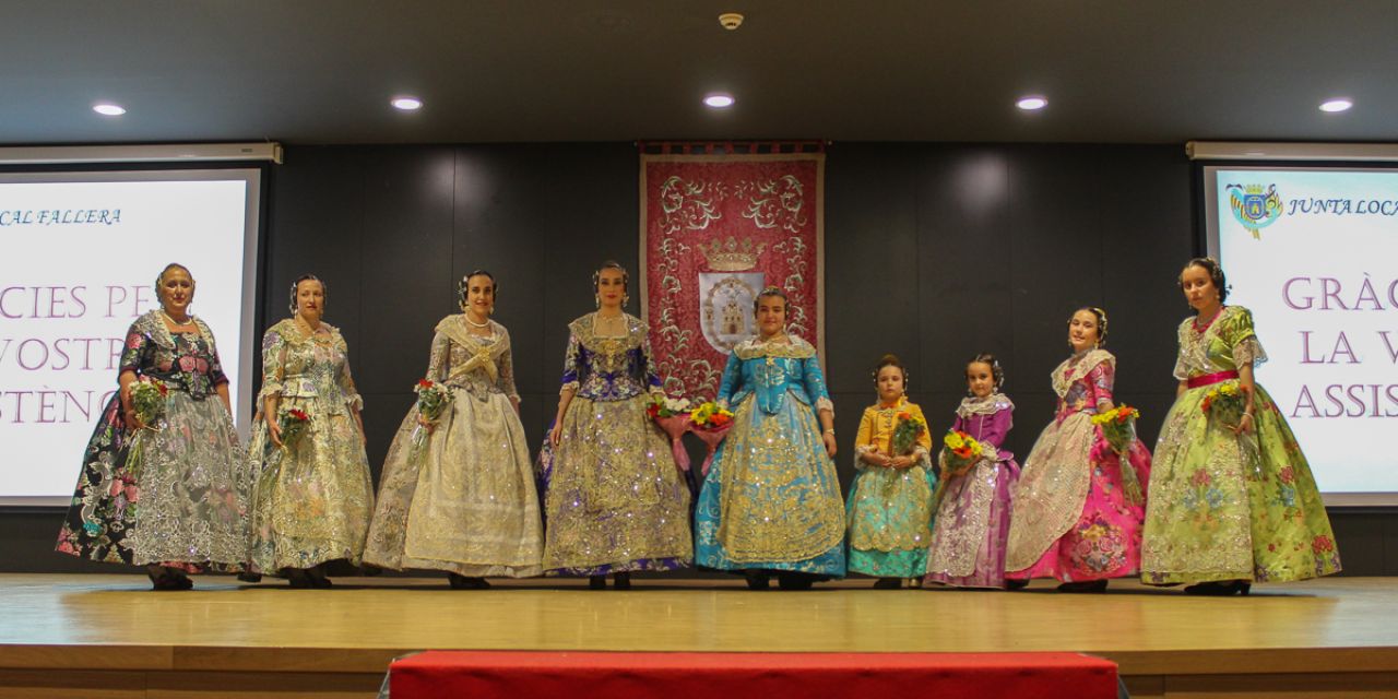  Se proclaman las falleras mayores de Llíria 2019