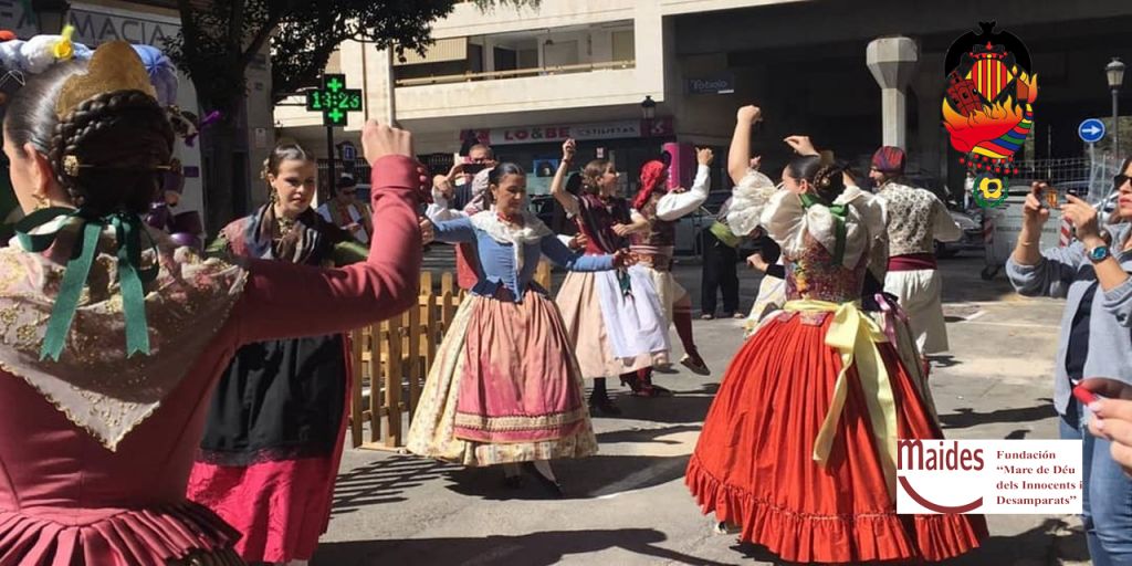  LA FALLA SANTA MARÍA MICAELA ORGANIZA UNA “DANSÀ SOLIDARIA” A BENEFICIO DE LA FUNDACIÓN MAIDES