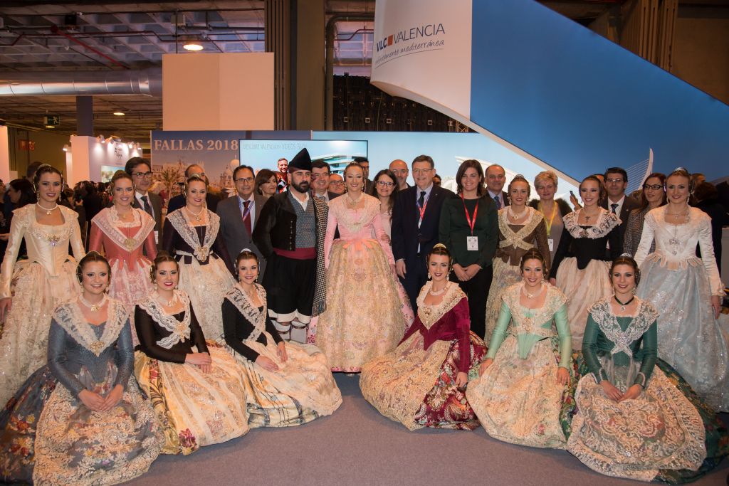  LAS FALLAS Y LA SEDA, PROTAGONISTAS DE VALÈNCIA EN FITUR 2018