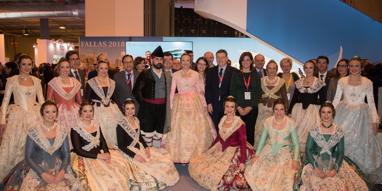  LAS FALLAS Y LA SEDA, PROTAGONISTAS DE VALÈNCIA EN FITUR 2018